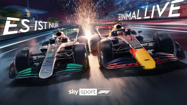 Formel 1 TV: Zwei Boliden rasen im Duell, Funken sprühen. Erlebe die Spannung live auf Sky Sport.